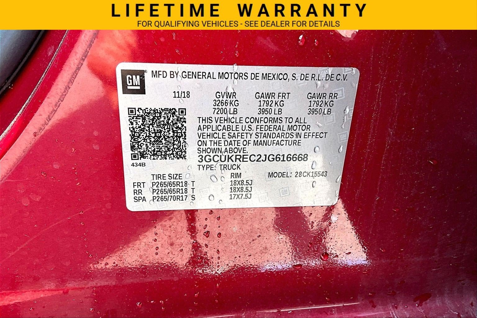 2018 Chevrolet Silverado 1500 LT