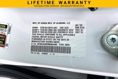 2021 Honda Odyssey Touring