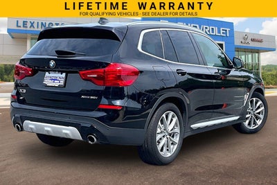 2018 BMW X3 xDrive30i