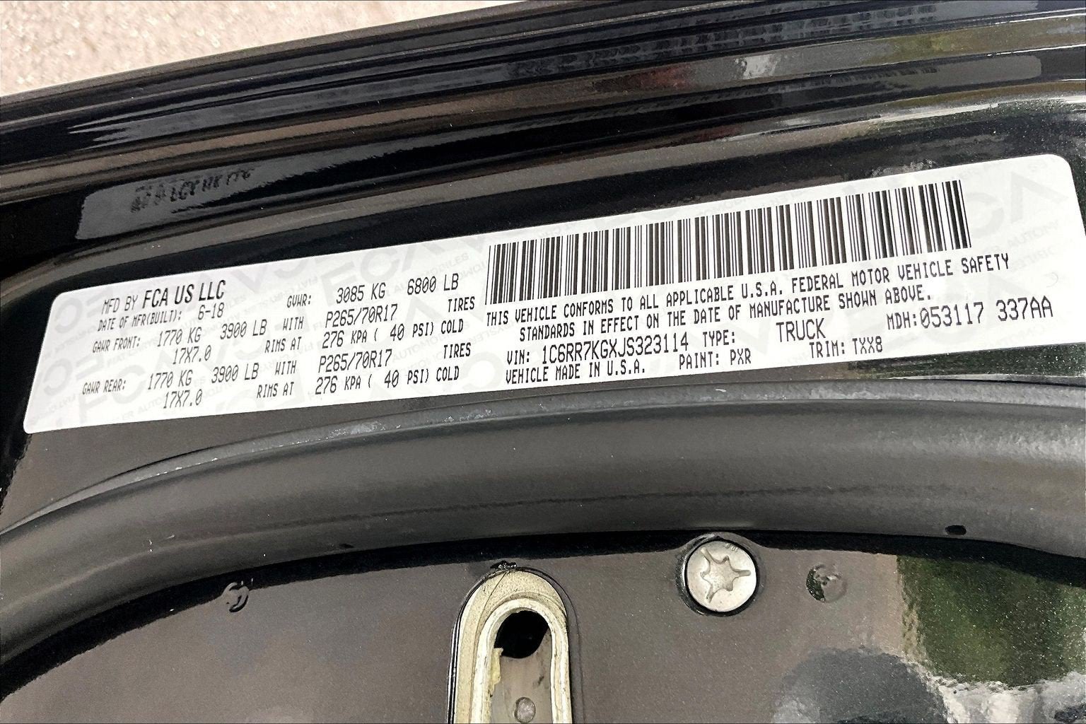 2018 RAM 1500 Tradesman