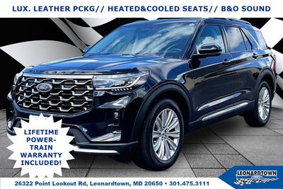 2025 Ford Explorer Platinum
