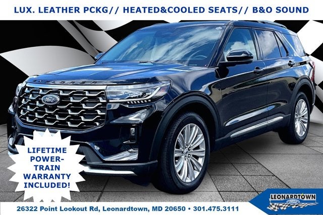 2025 Ford Explorer Platinum