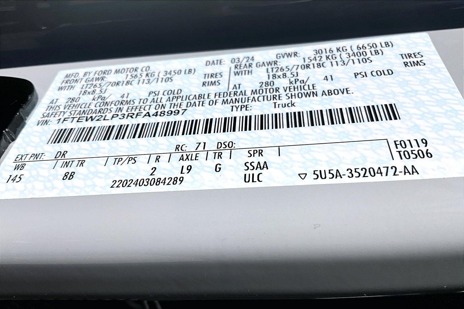 2024 Ford F-150 STX
