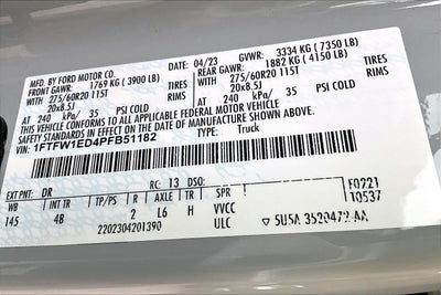 2023 Ford F-150 XLT BLACK PANO ROOF
