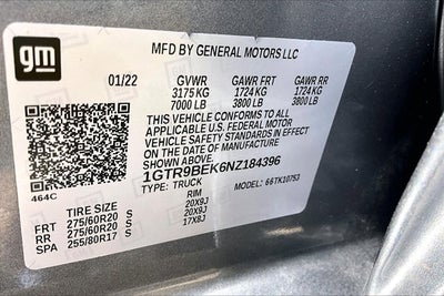 2022 GMC Sierra 1500 Limited SLE