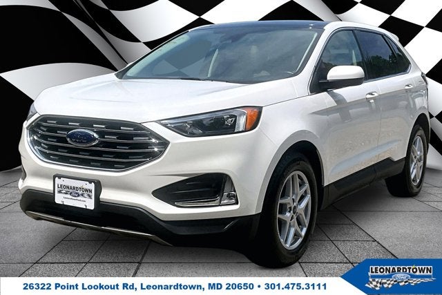2022 Ford Edge SEL PANO ROOF STAR WHITE