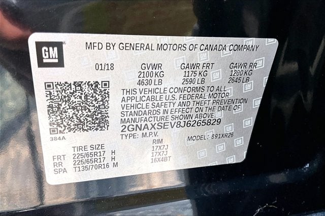 2018 Chevrolet Equinox LT