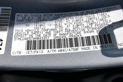 2010 Toyota Tacoma 4WD