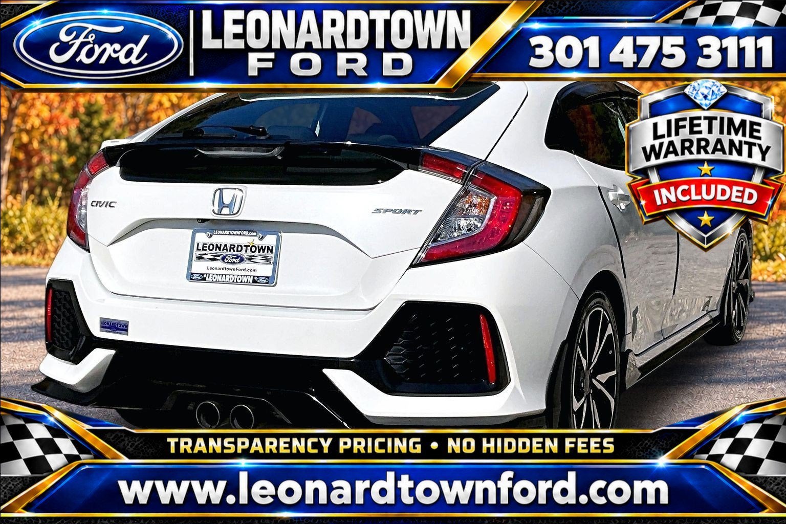 2019 Honda Civic Hatchback Sport