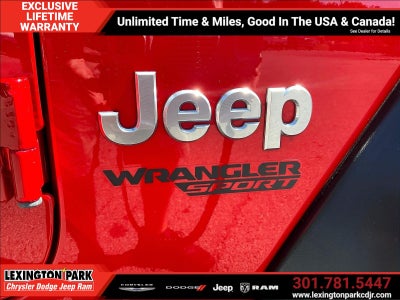2019 Jeep Wrangler Sport S 4x4