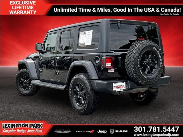 2020 Jeep Wrangler Unlimited Willys 4x4