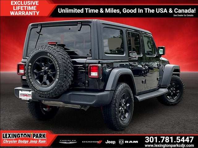2020 Jeep Wrangler Unlimited Willys 4x4