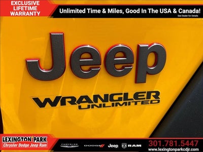 2021 Jeep Wrangler Unlimited Rubicon 4x4