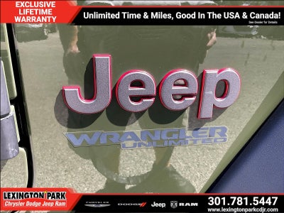 2020 Jeep Wrangler Unlimited Rubicon 4x4