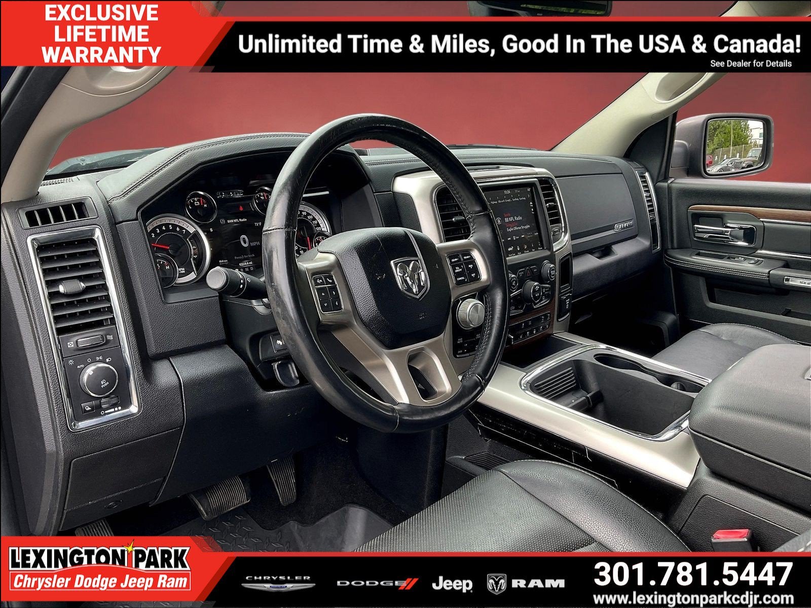 2018 RAM 1500 Laramie Crew Cab 4x4 5'7' Box
