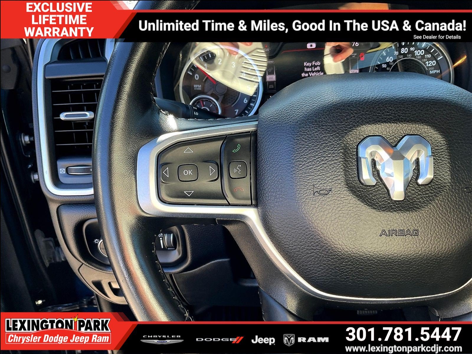 2022 RAM 1500 Big Horn Crew Cab 4x4 5'7' Box