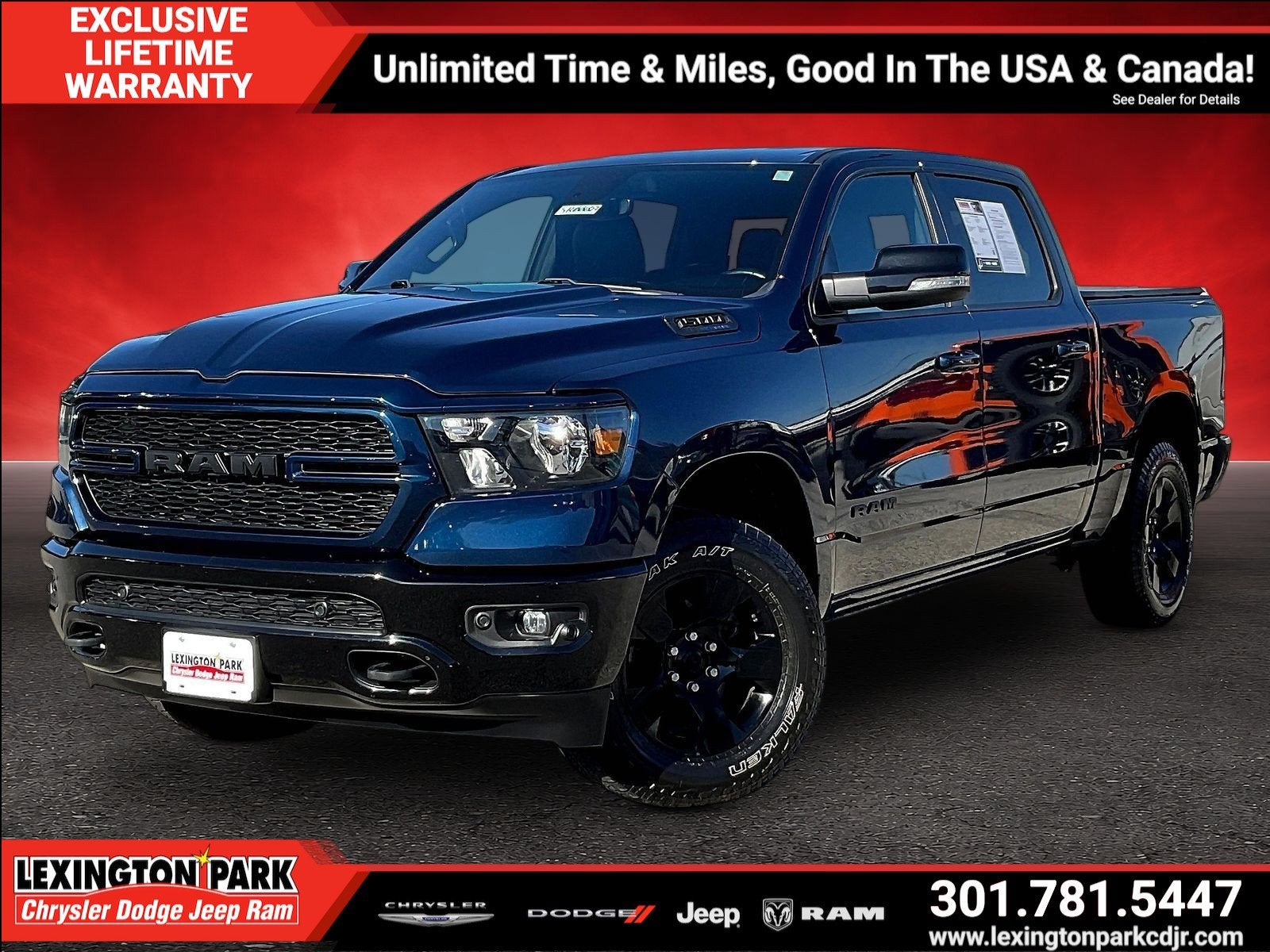 2022 RAM 1500 Big Horn Crew Cab 4x4 5'7' Box