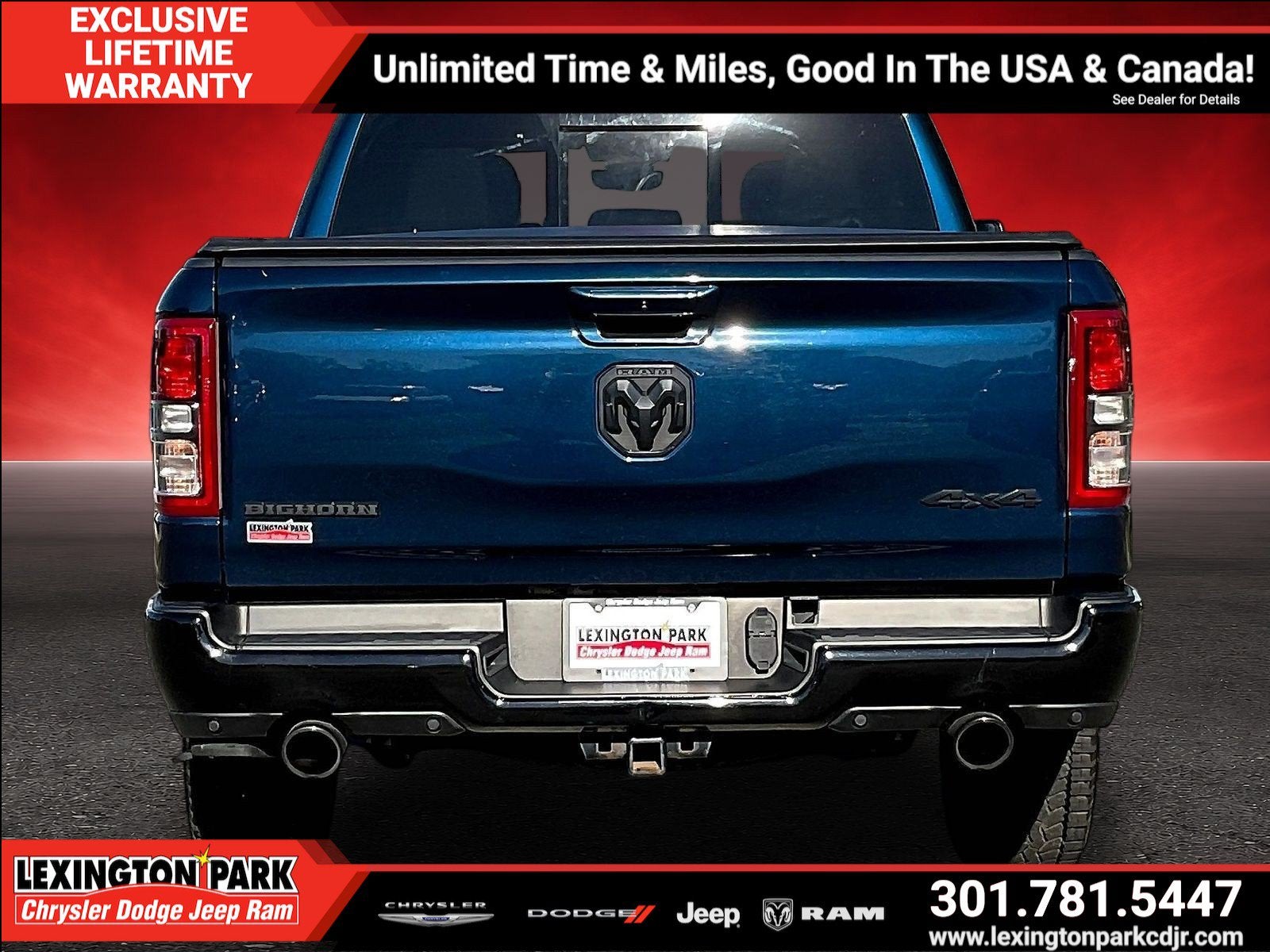 2022 RAM 1500 Big Horn Crew Cab 4x4 5'7' Box