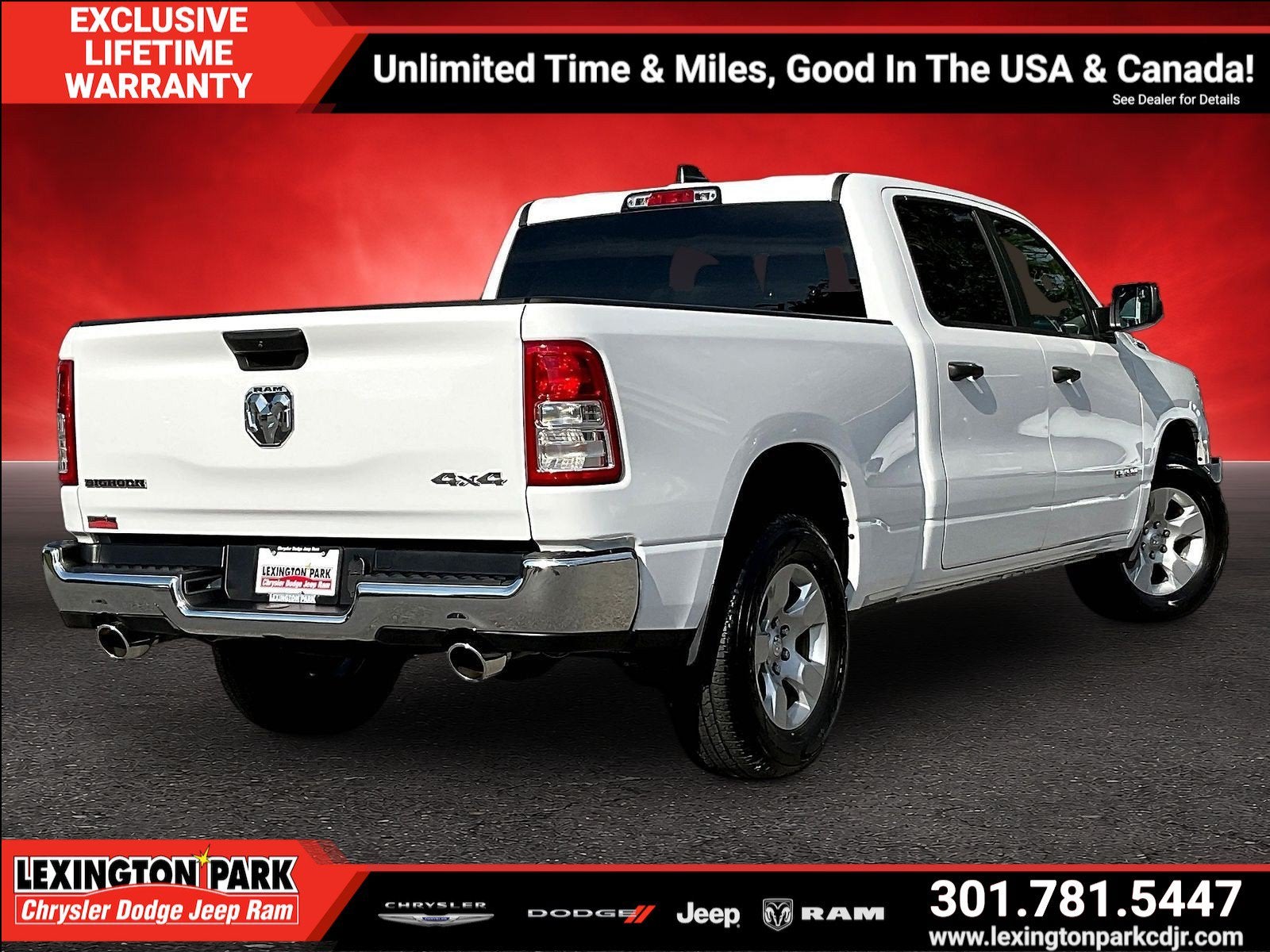 2023 RAM 1500 Big Horn Crew Cab 4x4 6'4' Box