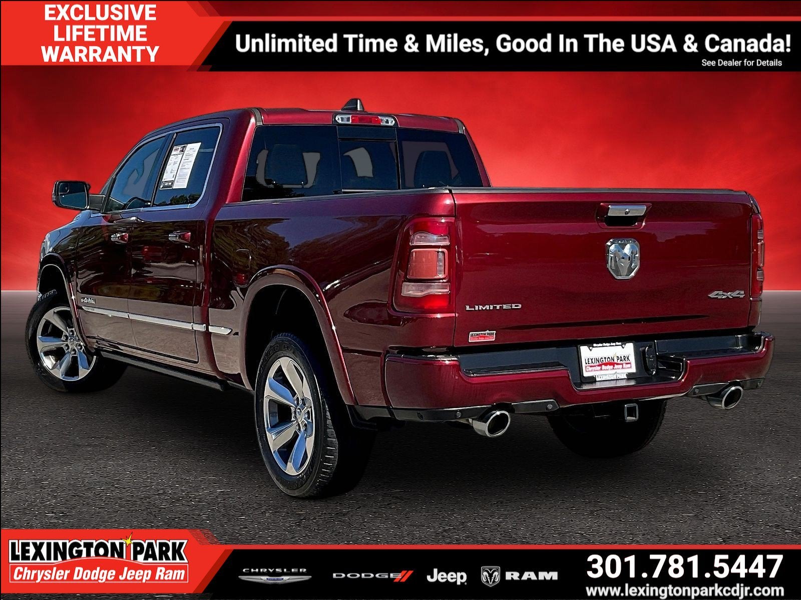 2019 RAM 1500 Limited Crew Cab 4x4 6'4' Box