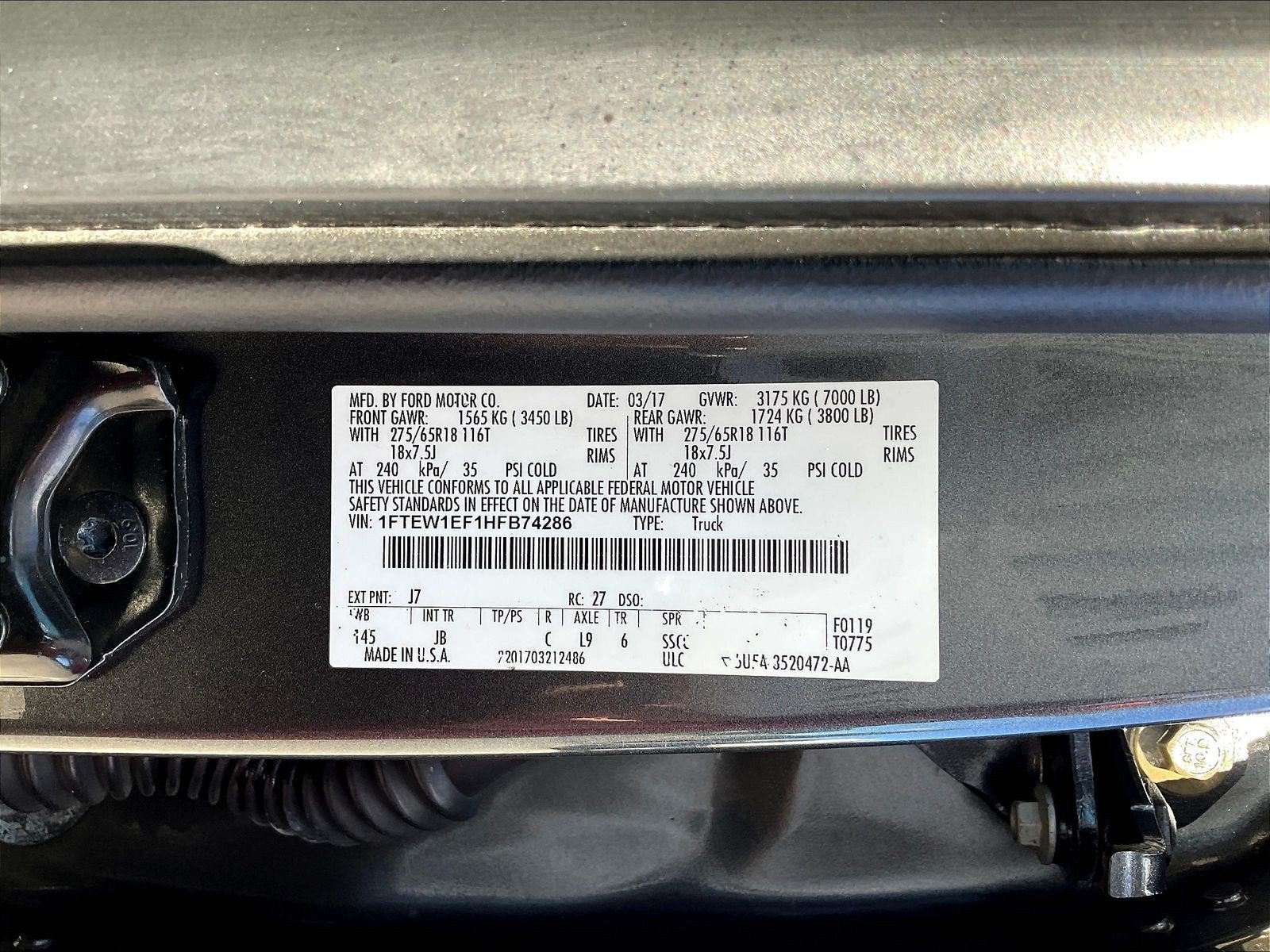 2017 Ford F-150 XL