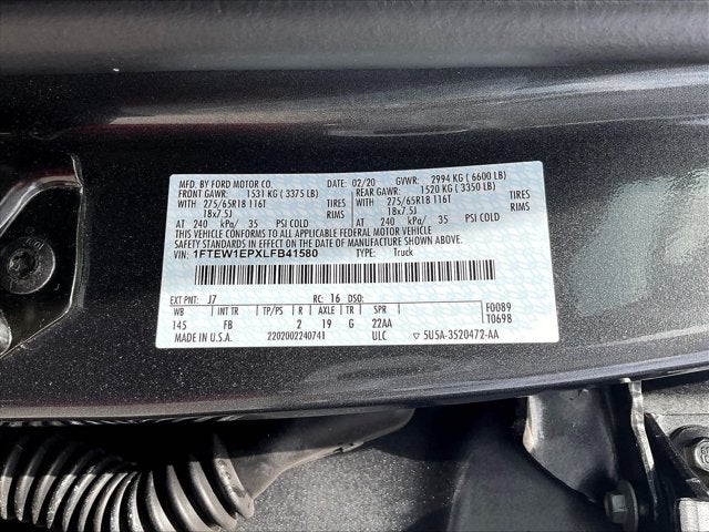 2020 Ford F-150 XLT