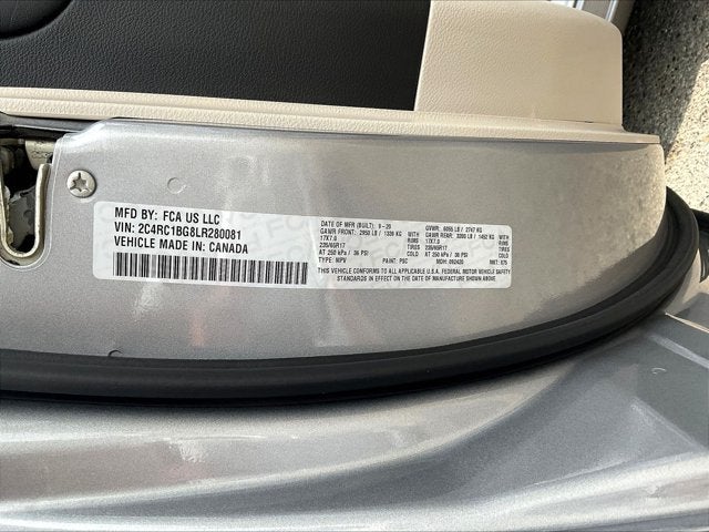 2020 Chrysler Pacifica Touring L