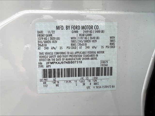 2022 Ford Edge ST-Line