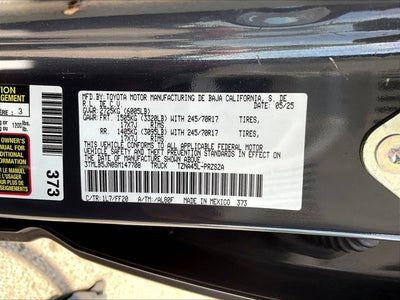 2025 Toyota Tacoma SR5