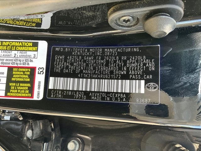 2024 Toyota Camry Hybrid XSE