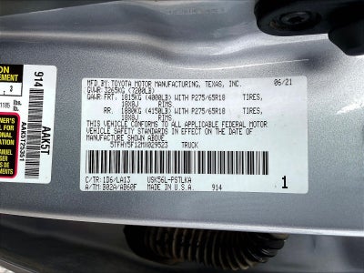 2021 Toyota Tundra Limited