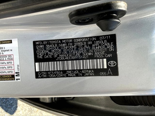 2011 Toyota Corolla LE