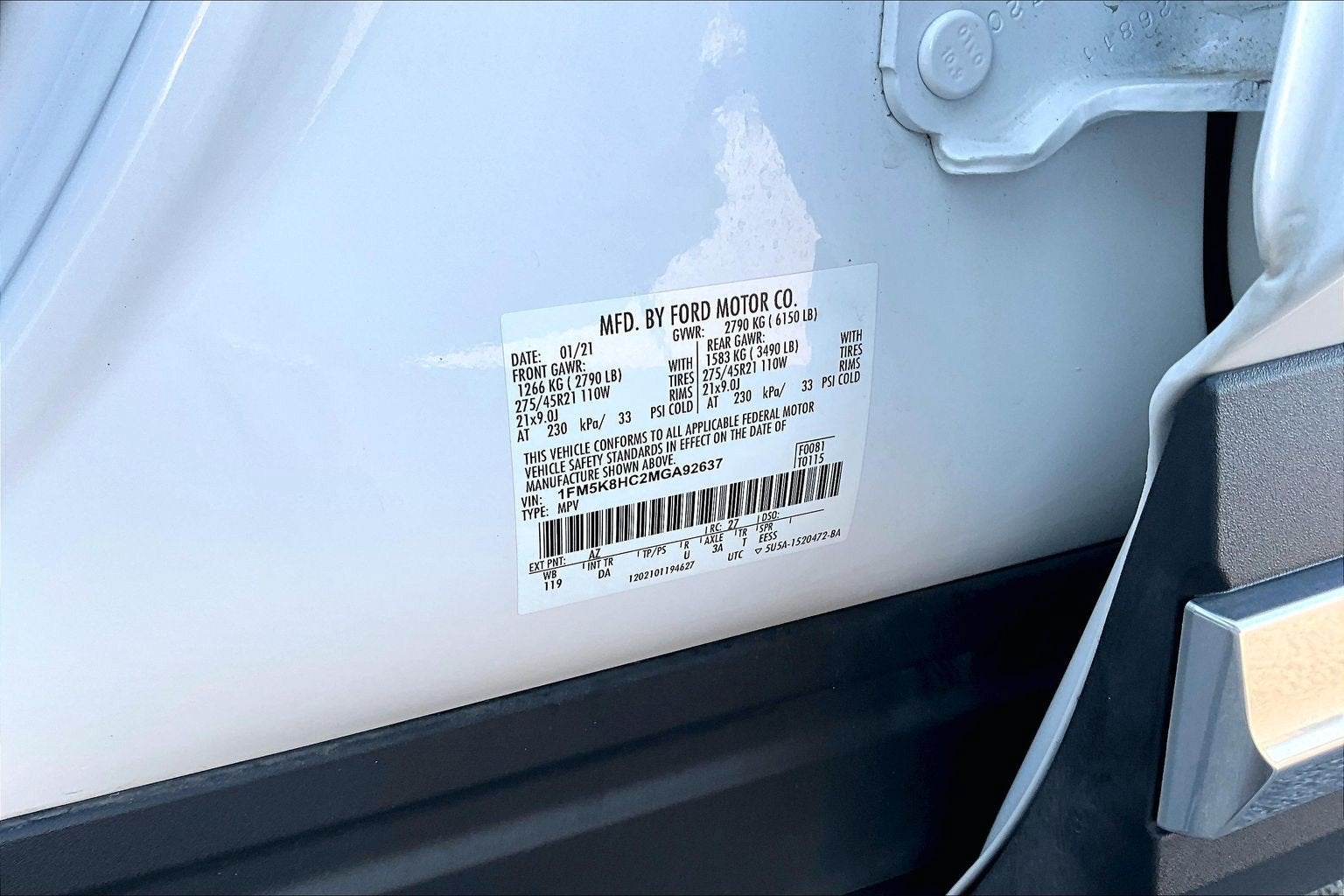 2021 Ford Explorer Platinum