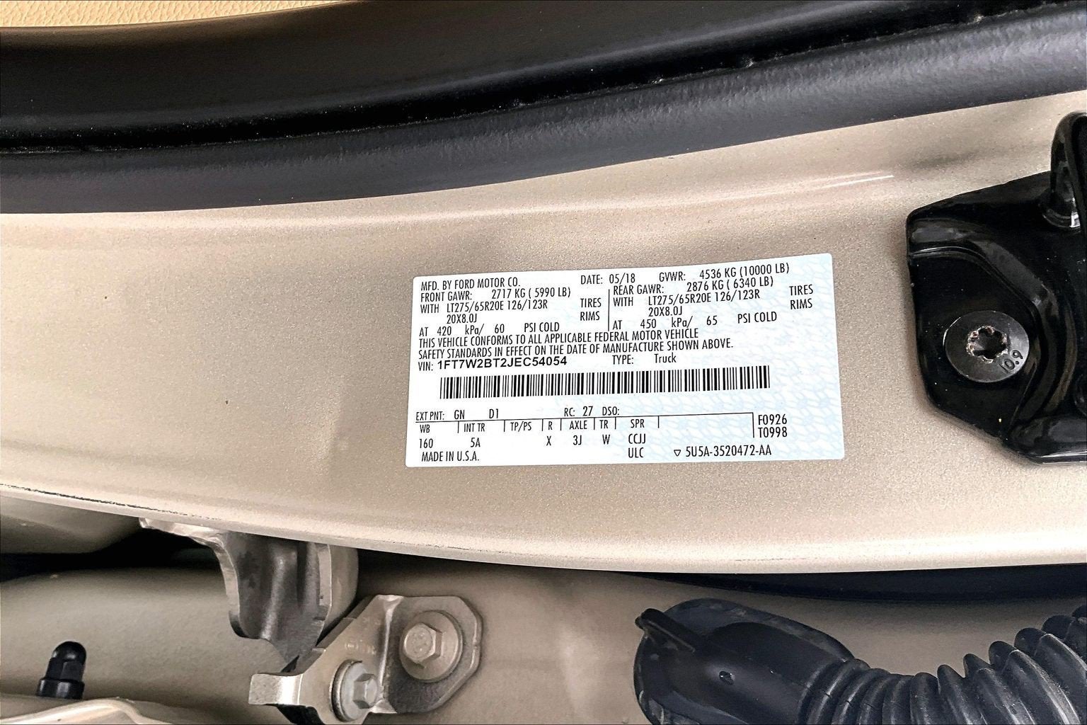2018 Ford Super Duty F-250 SRW Super Duty