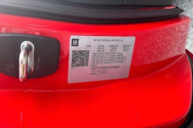 2020 Chevrolet Corvette 2LT