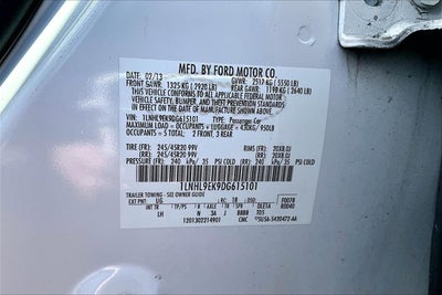 2013 Lincoln MKS Base