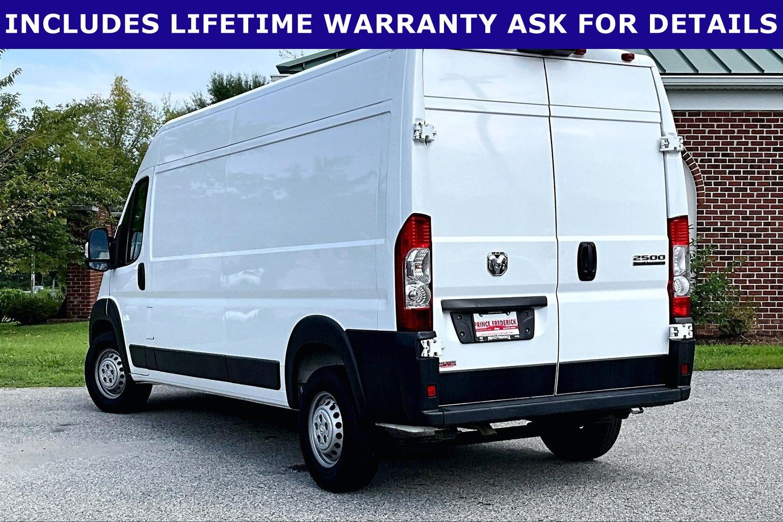 2024 RAM ProMaster 2500 Cargo Van Tradesman High Roof 159' WB w/Pass Seat