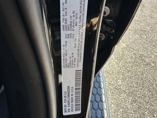 2021 RAM 1500 Laramie Crew Cab 4x4 5'7' Box