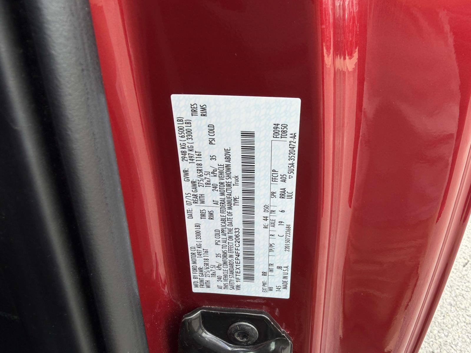 2015 Ford F-150 Base