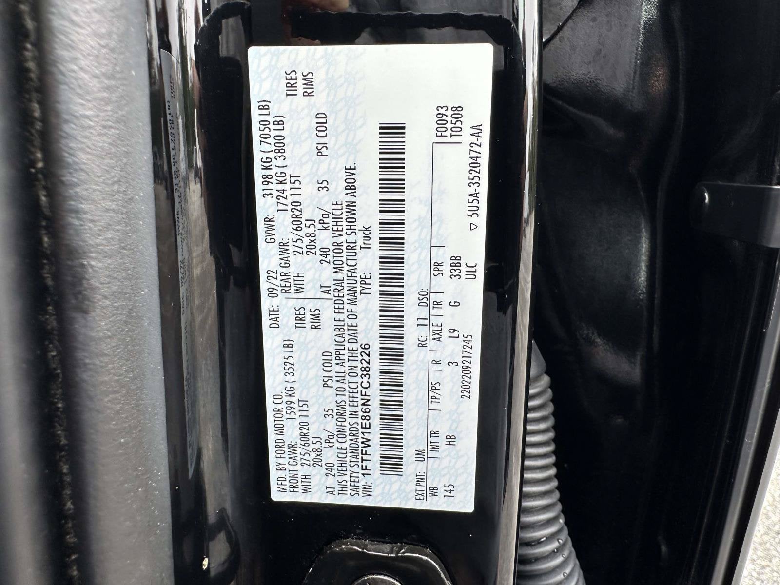 2022 Ford F-150 4WD