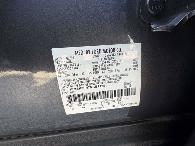 2022 Ford Explorer Limited