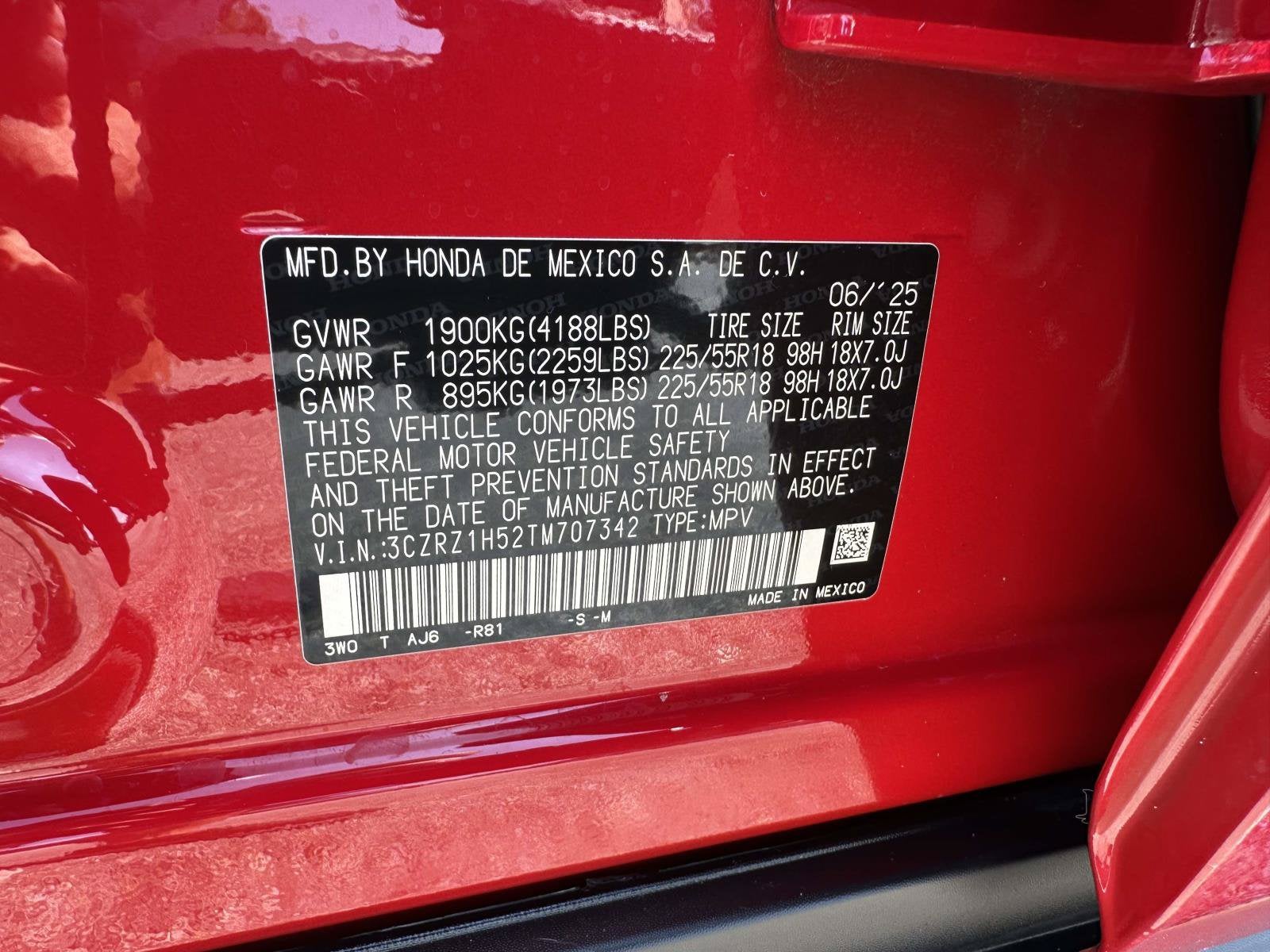 2026 Honda HR-V Sport