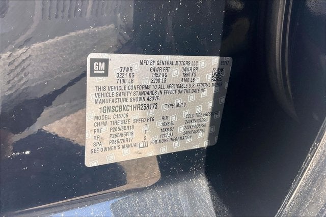 2017 Chevrolet Tahoe LT