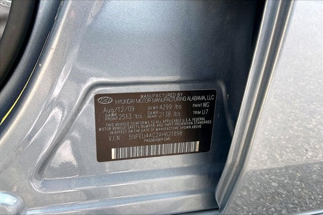 2010 Hyundai Sonata Limited PZEV