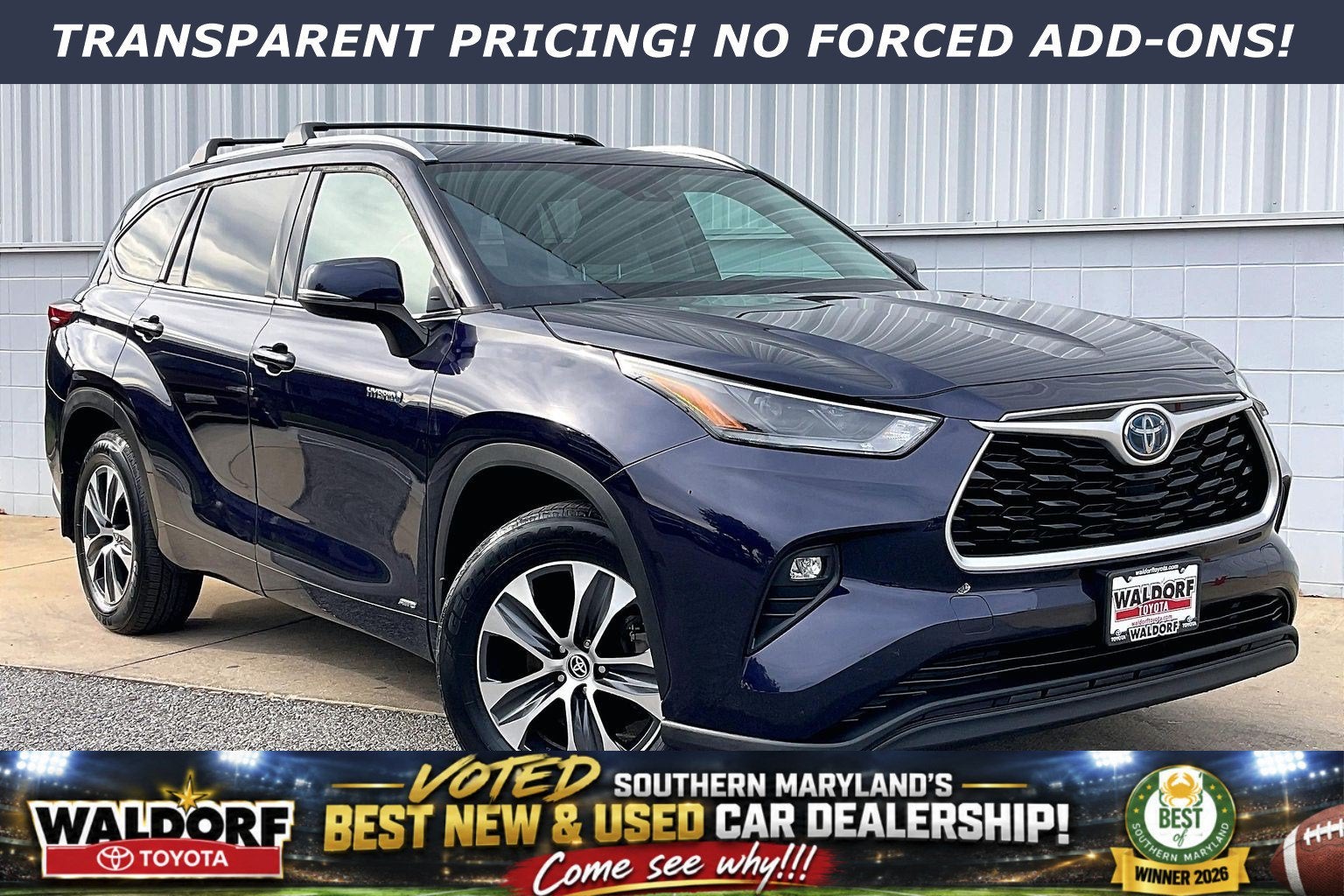 2021 Toyota Highlander Hybrid Hybrid XLE