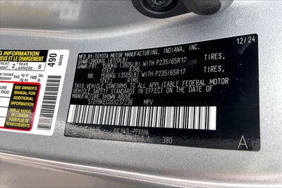 2025 Toyota Sienna XLE