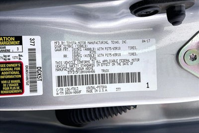 2017 Toyota Tundra SR5