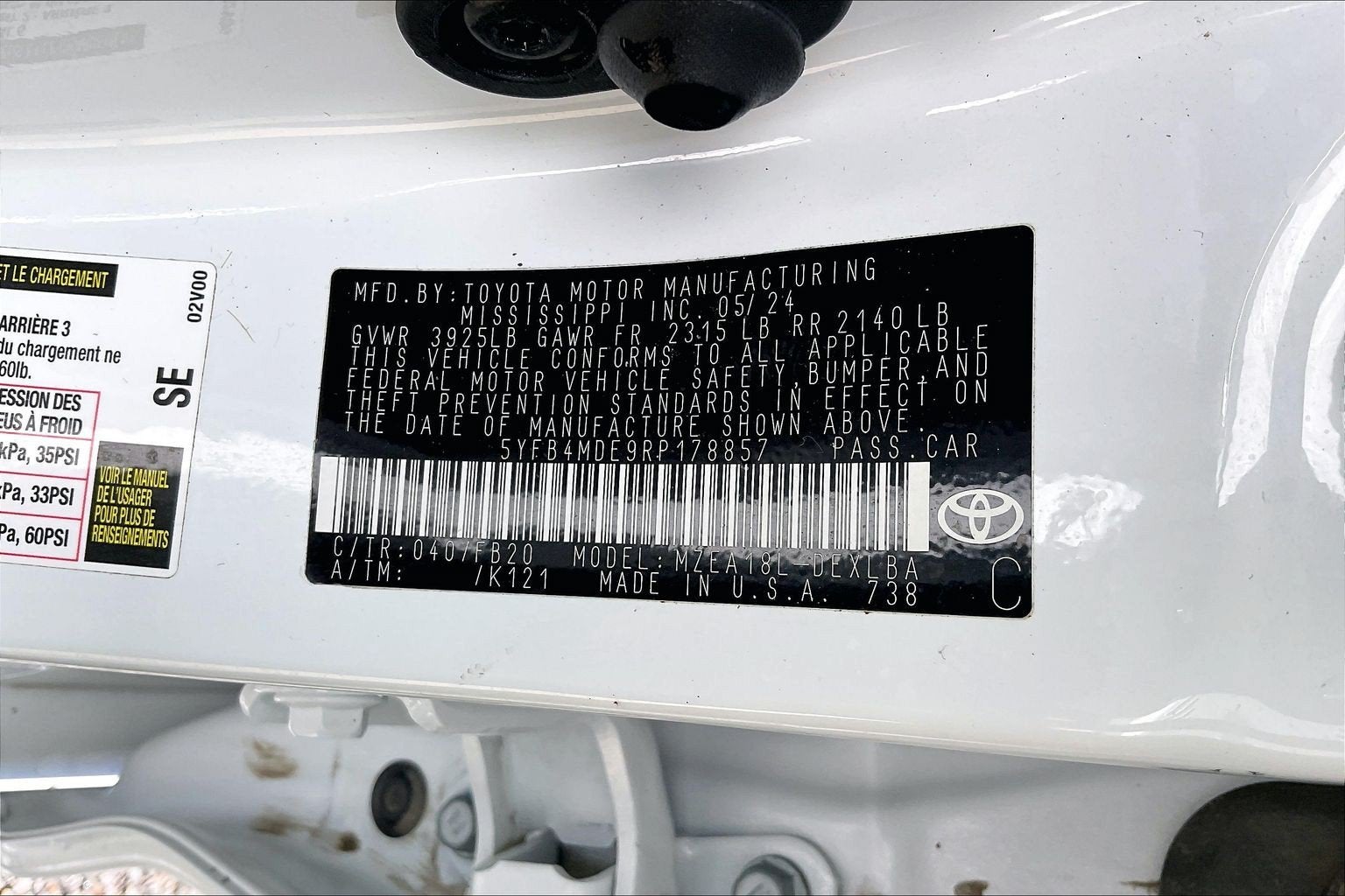 2024 Toyota Corolla LE