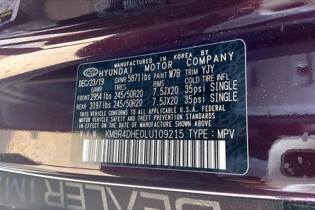 2020 Hyundai Palisade SEL