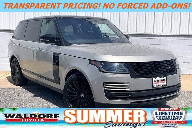 2019 Land Rover Range Rover 5.0L V8 Supercharged